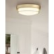 preview thumbnail 2 of 12, 12 Inch 2-Light Flush Mount Light Fixture, Modern Ceiling Light