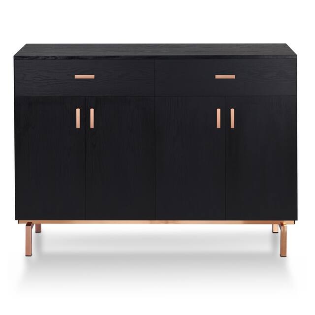 Furniture of America Mason Modern 2-drawer Buffet with Wine Rack