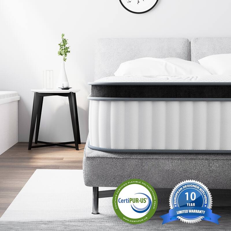8-Inch Hybrid Memory Foam Pocket Spring Mattress