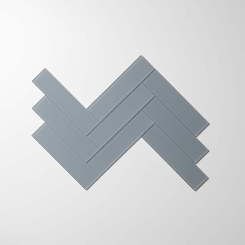 2 in. x 8 in. Glass Subway Wall Tile