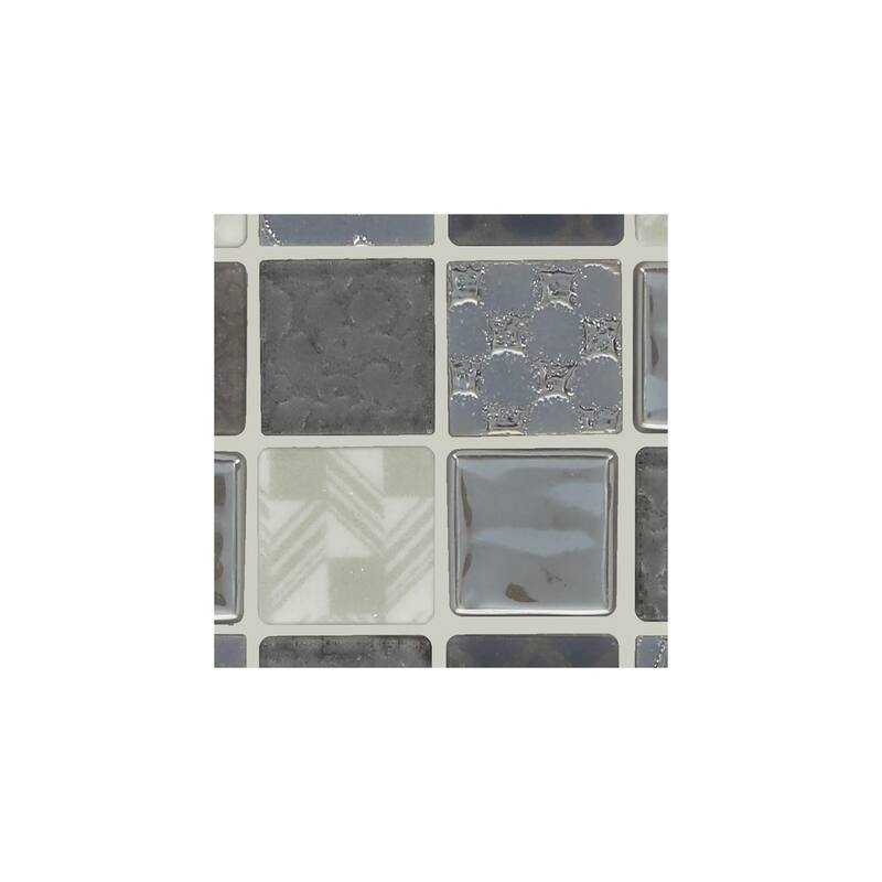 Daltile Uptown Glass 1" x 1" Metro Mosaic (20 PC Per Carton) (21.00 SQFT Per Carton) - 12x12