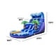preview thumbnail 6 of 7, XJUMP 17' Surf Beach Inflatable Dual Lane Water Slide with Splash Pool & Air Blower, Tall Seating Height, Commercial Grade
