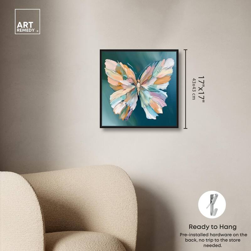 Wings of Duality Canvas by Art Remedy