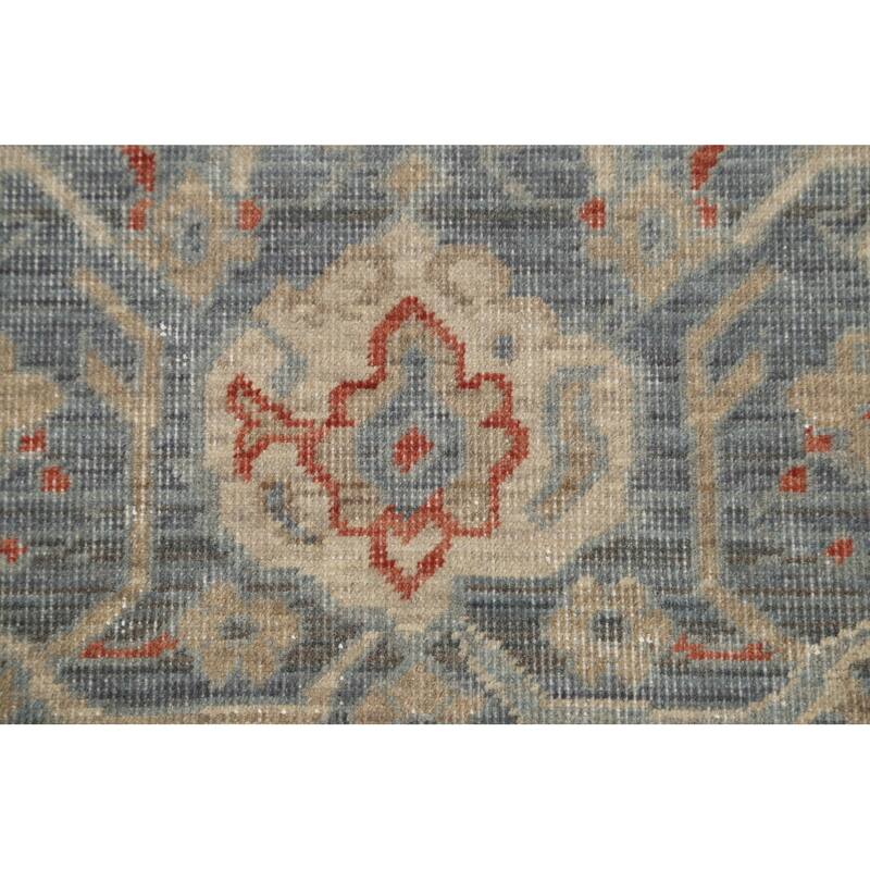 Geometric Turkish Oriental Ziegler Wool Area Rug Dining Room Carpet - 6'7" x 9'10"
