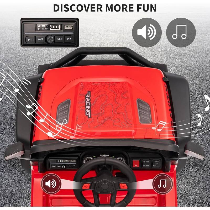 Electric Vehicles 12V Ride on Car for 3+ Kids Best Gift