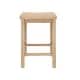 preview thumbnail 35 of 65, Now Furniture Solid Wood Backless Saddle Seat Counter Height Stool