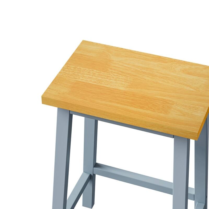 3-Piece/1 Piece Kitchen Island Set with/without 2 Bar Stools, Kitchen Cart on Wheels with 3 Drawers, Drop Leaf & Open Side Racks