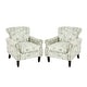 preview thumbnail 30 of 131, Mid-Century Modern Accent Chairs with Nailhead Trim
