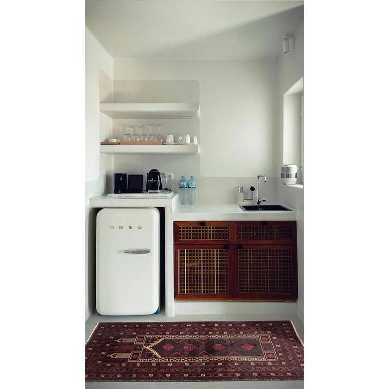 ECARPETGALLERY Hand-knotted Teimani Black Wool Rug - 3'1 x 4'11