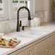 preview thumbnail 13 of 17, Karran Undermount Quartz 32 in. 60/40 Double Bowl Kitchen Sink Kit