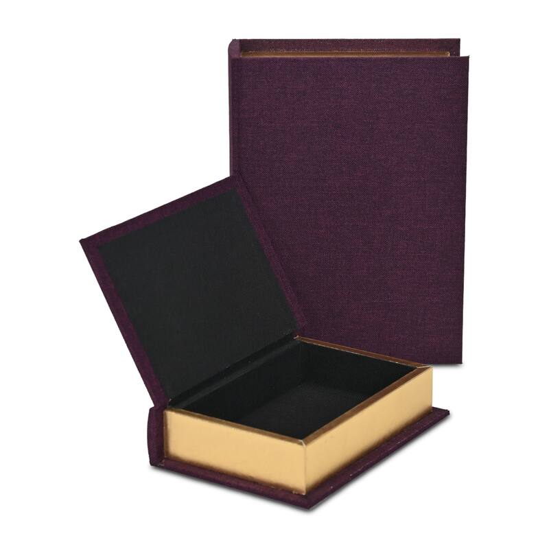 Canter Isle Beige Linen Book Box Set