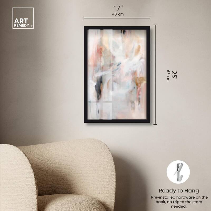 Drifting Colors II Shadowbox by Art Remedy