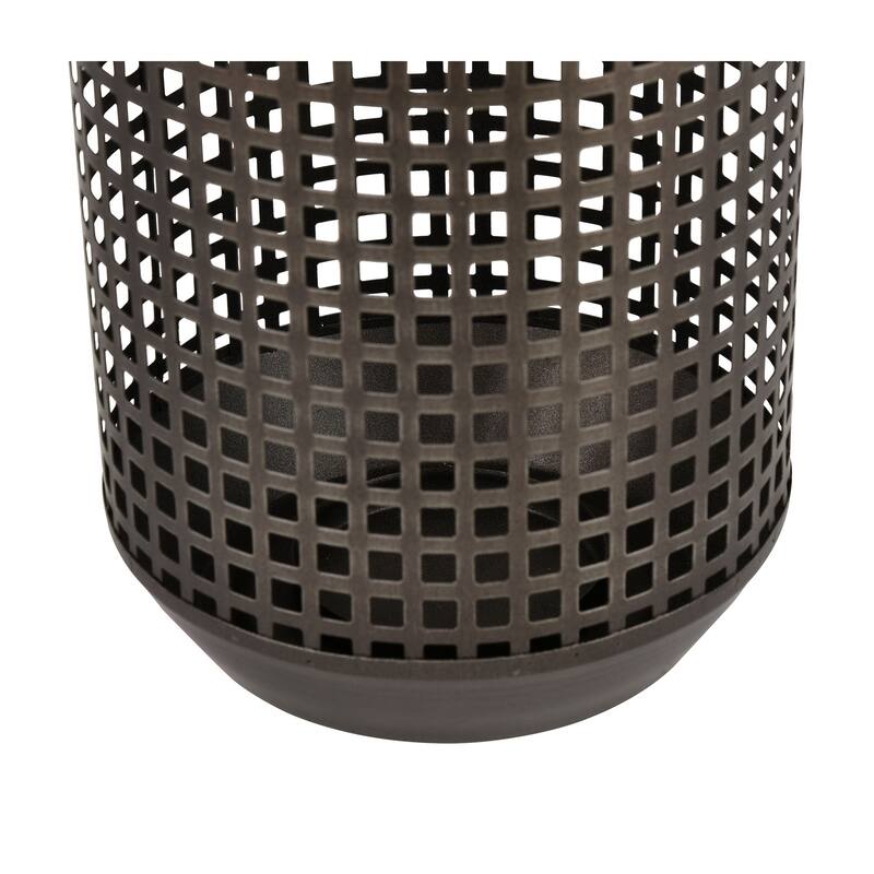 Elk Home Rawmarsh Dark Bronze Metal 6.25 Inch Wide Lantern - N/A