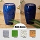 preview thumbnail 5 of 38, Demta 21-inch Ceramic Fountain with LED Light by Havenside Home