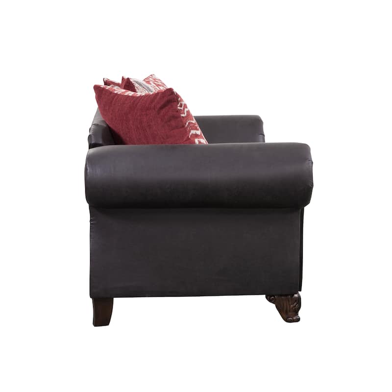 Woodhaven Furniture Prince Loveseat