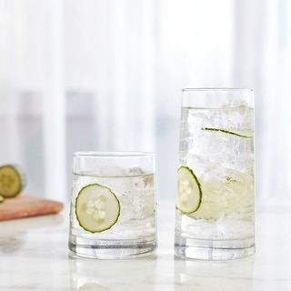 Libbey Cabos 16-Piece Tumbler and Rocks Glass Set - Set of 16