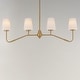 preview thumbnail 3 of 9, Maxim 12697WT Durham 4 Light 5" Wide Linear Pendant