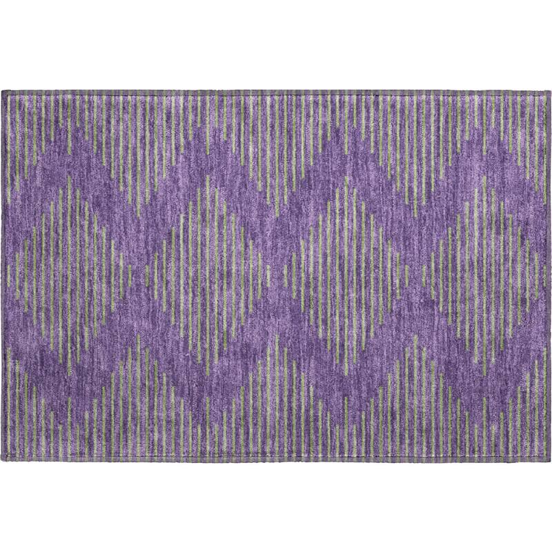 Premium Washable Super Soft Global Stripes Mayfield Rug
