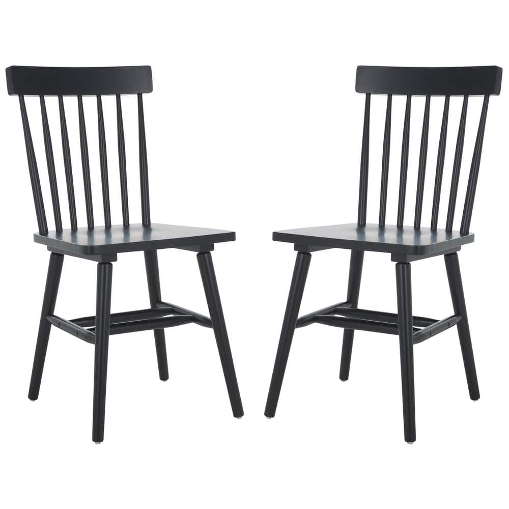 SAFAVIEH HOME Aziel Spindle Dining Chair (Set of 2) - 16"W x 20"D x 34"H