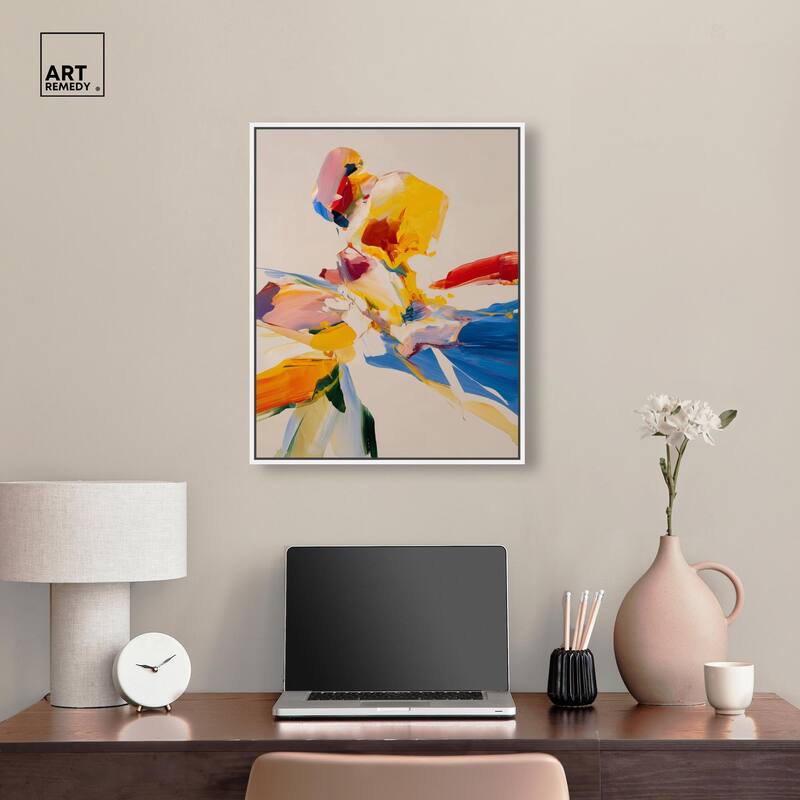 Flippant Bloom I Canvas by Art Remedy