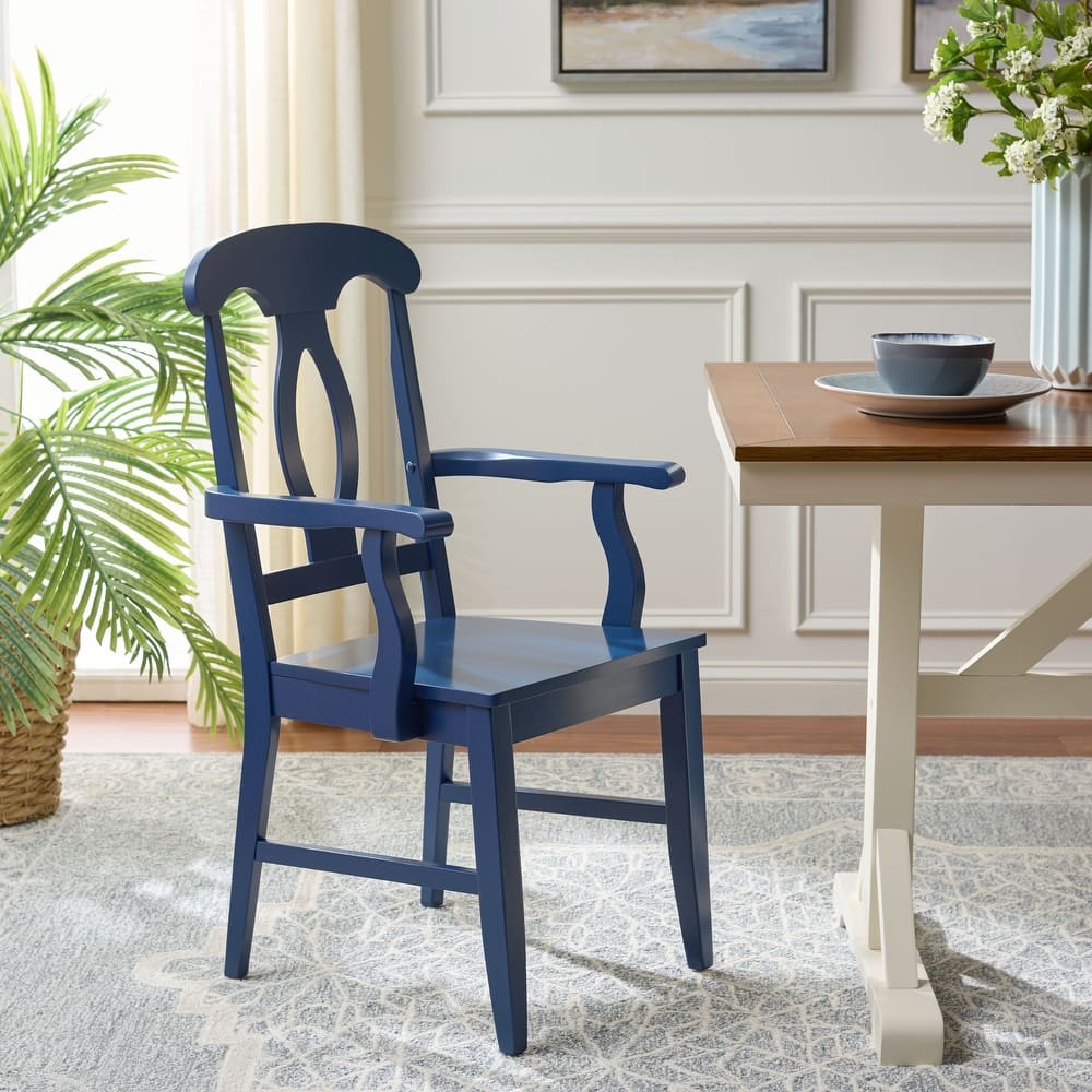 SAFAVIEH Home Hannelore Arm Chair - 18"W x 21"D x 39"H