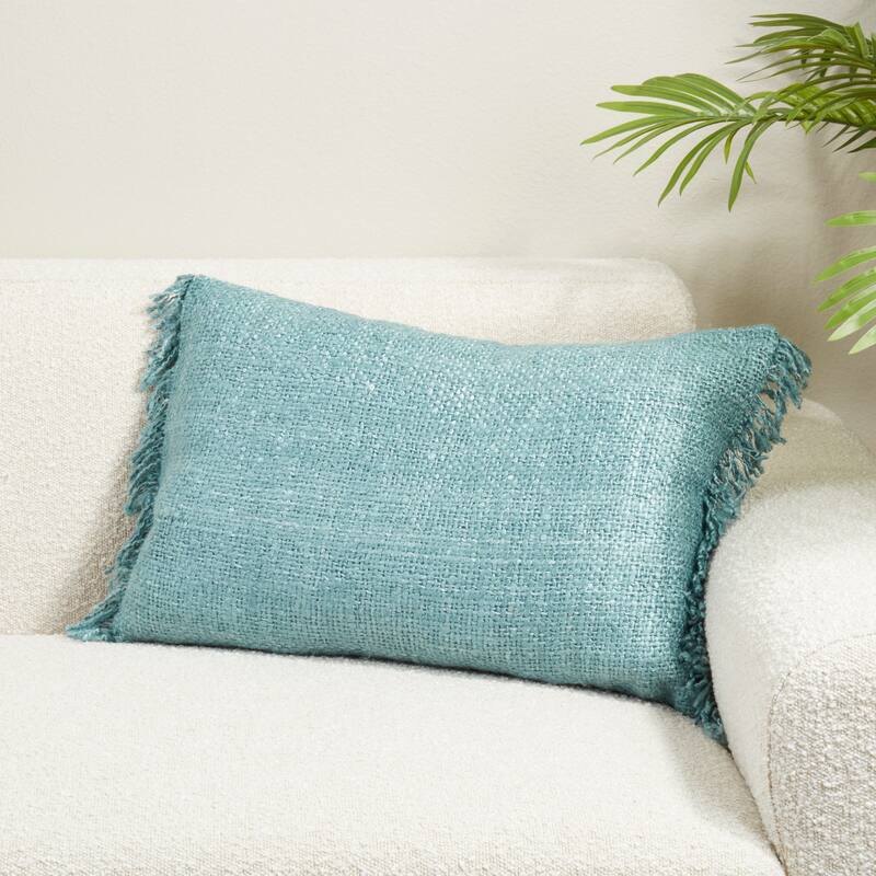 Fringe Throw Pillow