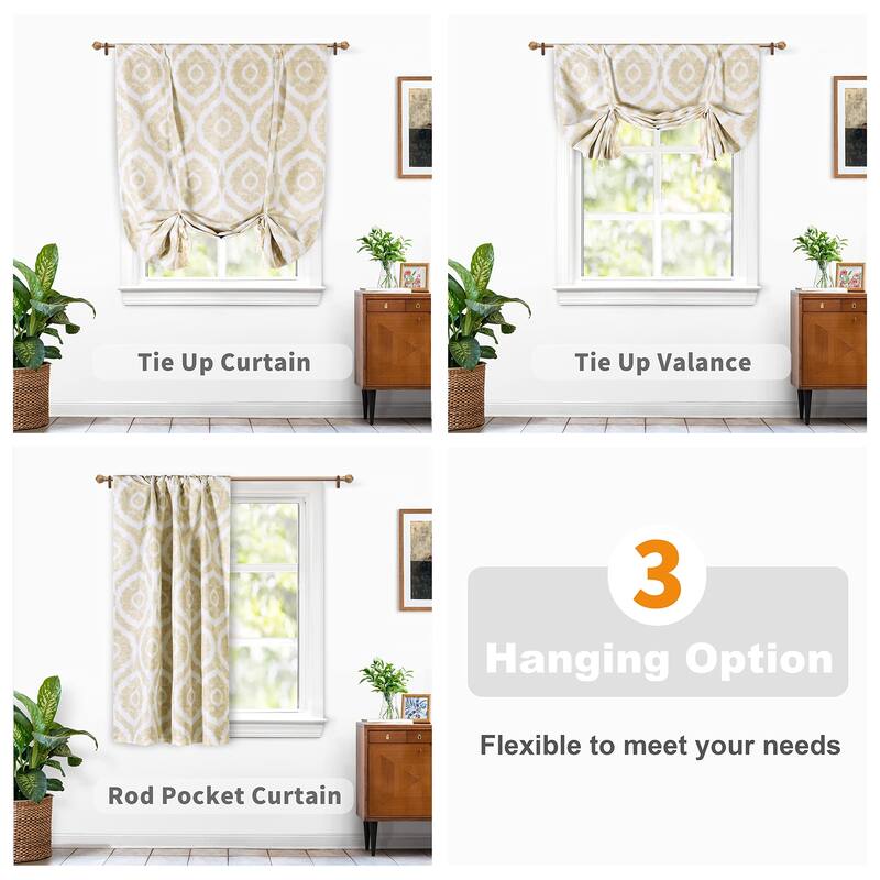 DriftAway Rory Blackout Tie Up Curtain