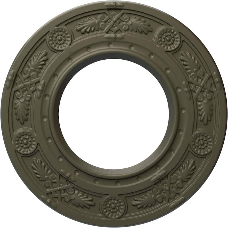 8"OD x 3 7/8"ID x 1/2"P Daniela Ceiling Medallion
