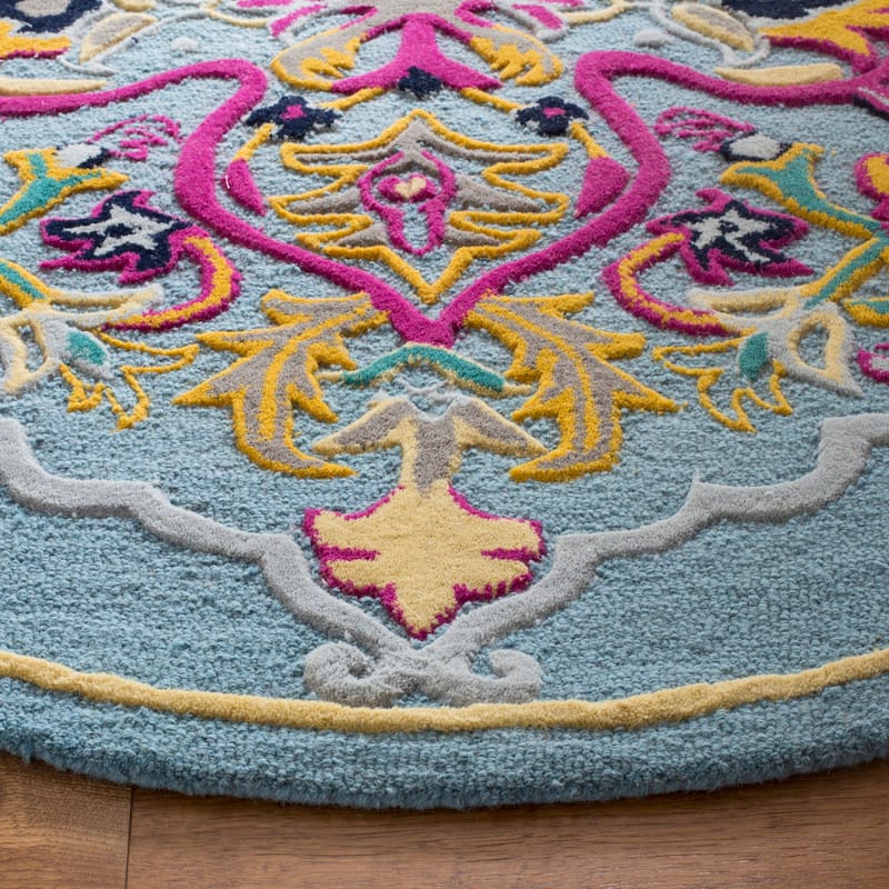 SAFAVIEH Handmade Bellagio Junie Medallion Wool Rug