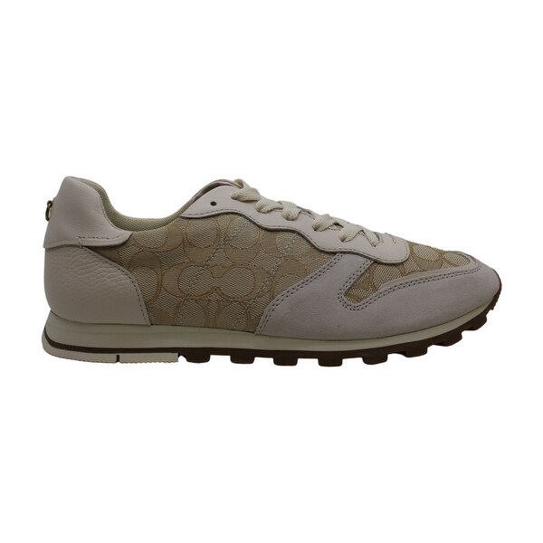 coach women's leather signature jogger sneakers