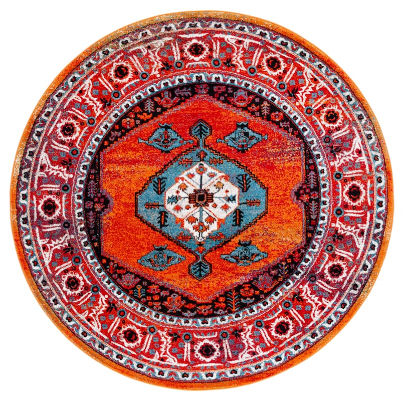 SAFAVIEH Vintage Hamadan Nunuta Oriental Medallion Rug