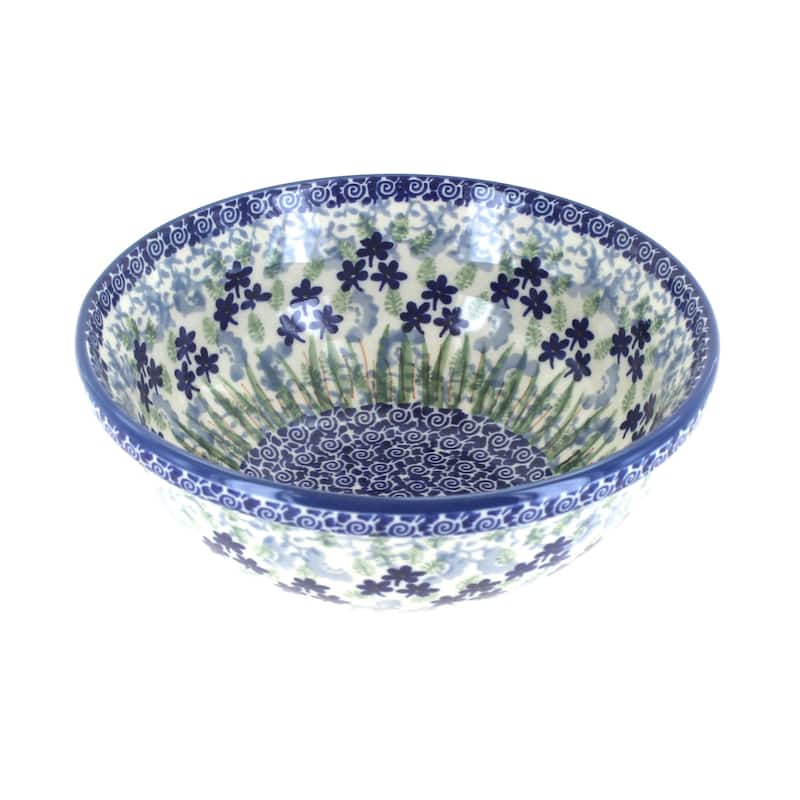 Blue Rose Polish Pottery Manufaktura Cereal Bowl - Brienna