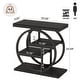 preview thumbnail 8 of 60, Small 3-tier Living Room End Tables And Side Tables with Metal Frame