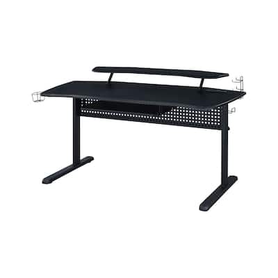 ACME Vildre Gaming Table with USB Port in Black