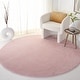 preview thumbnail 42 of 69, SAFAVIEH Plain And Solid Renske Rug 6'7" Round - Taupe - Round