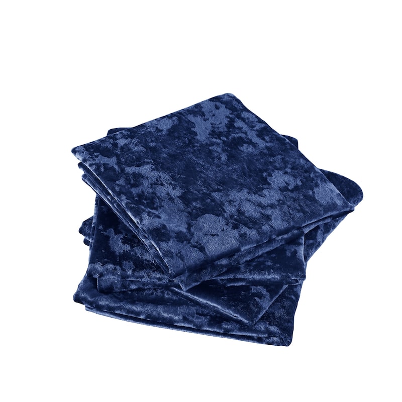 Rancho Crushed Velvet Throw Pillow Cover Set, NO INSERT
