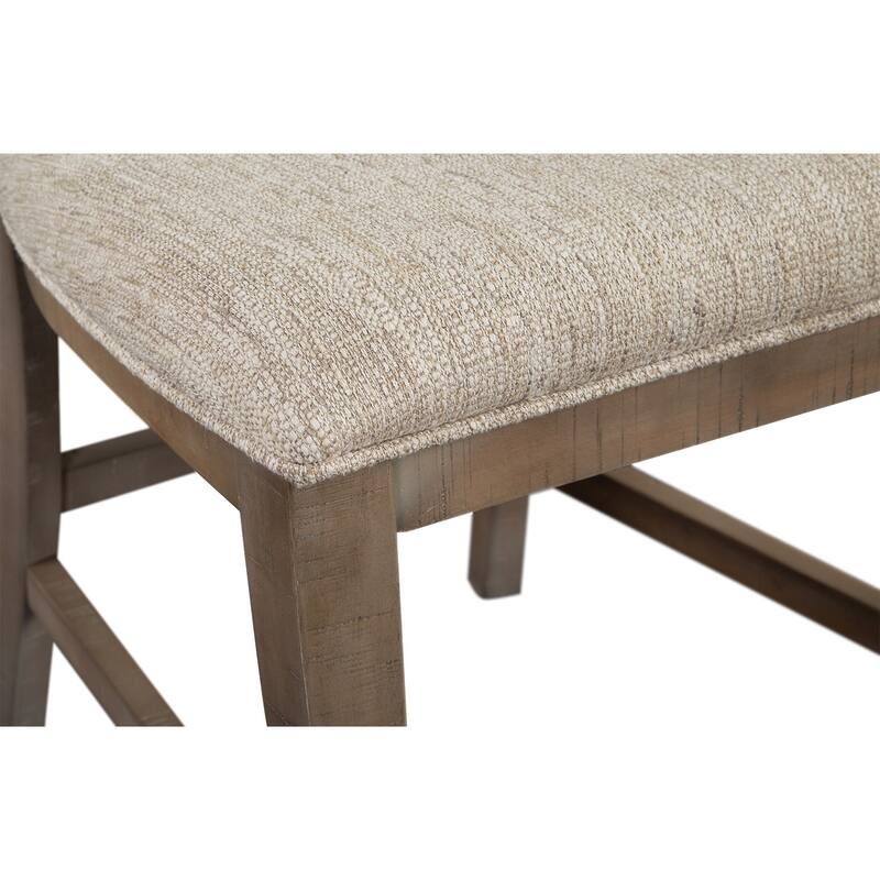 Magnussen Home Paxton Place Dovetail Grey Upholstered Side Chair Two Pack - 19.75''W x 23.25''D x 40''H