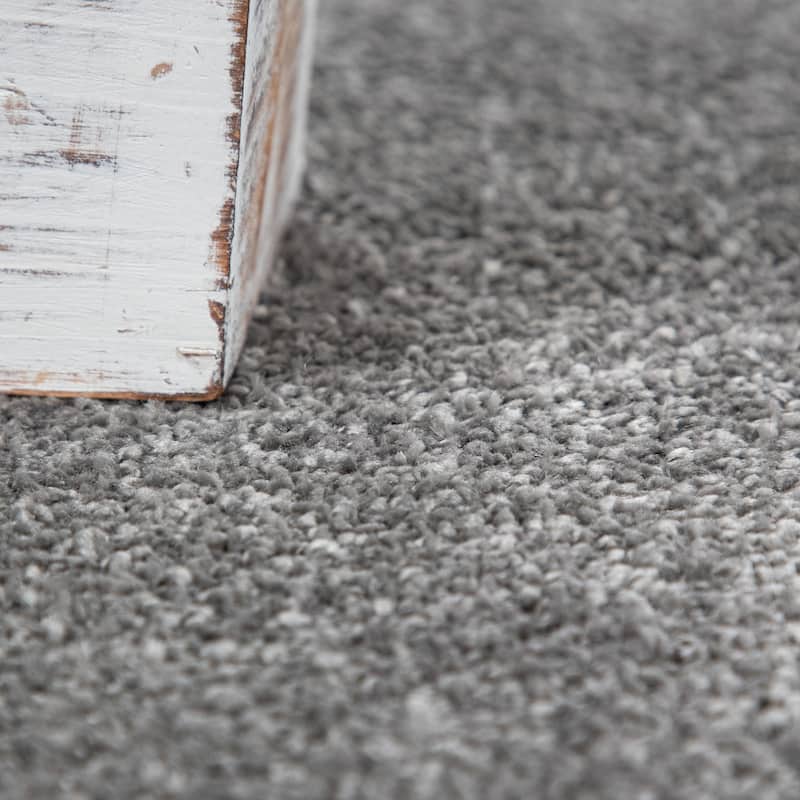 Solid Low-Pile Rug for Living Room in Plain Colors