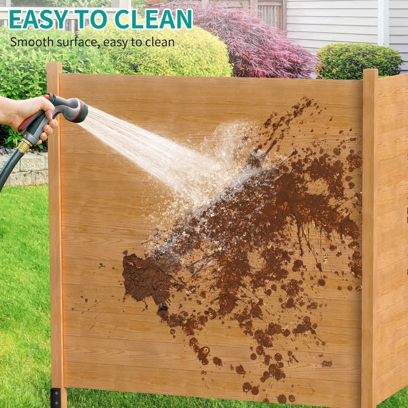 Privacy Screen 48 in.W x 48 in.H Outdoor Privacy Fence, Pool Enclosure