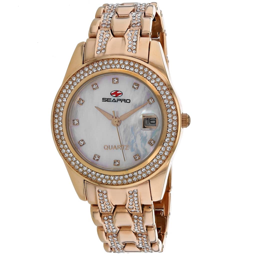 Seapro Women's Intrigue Mother of Pearl Dial Watch - SP0010 - Mother of Pearl - 6 (36)