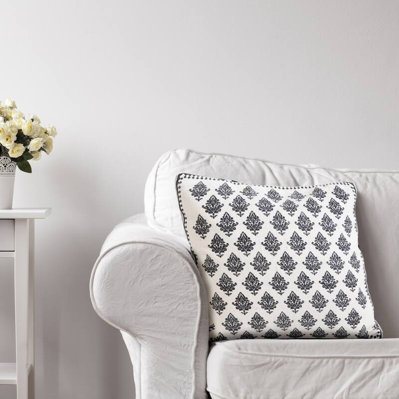 Sevita Traditional Fairytale Motif Throw Pillow, Single or Set of 2