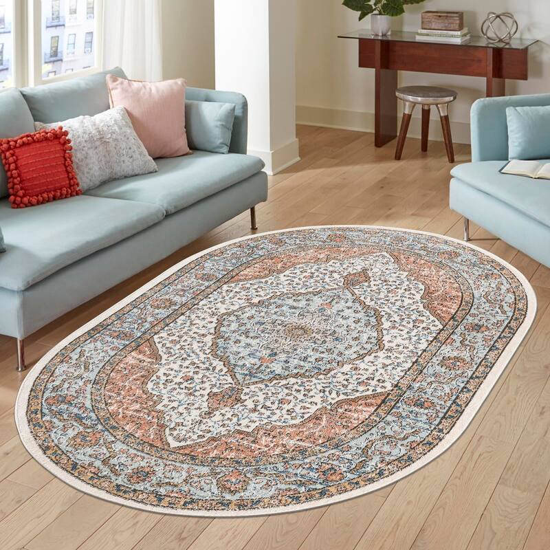 Traditional Jeopok Collection Area Rug