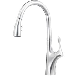 Blanco 441507 Napa Pullout Spray High-Arc Kitchen Faucet - Stainless ...
