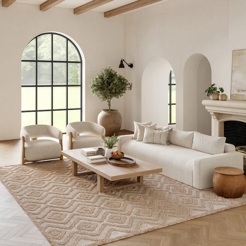 Nourison Versatile Indoor/Outdoor Geometric Flatweave Area Rug