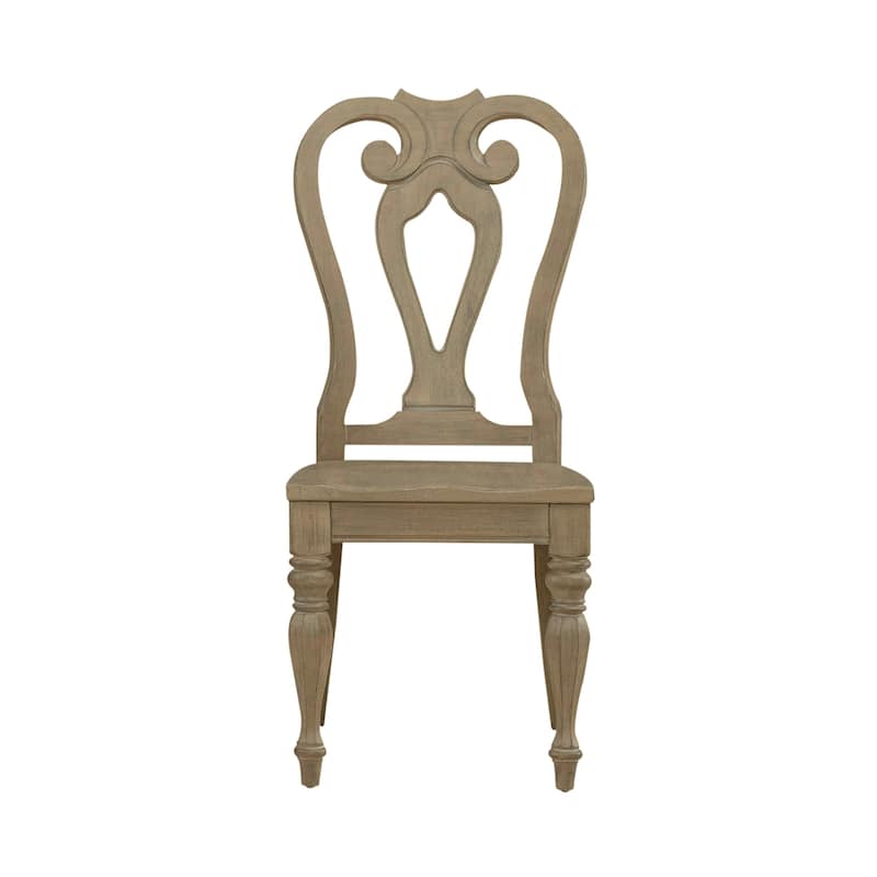 Magnolia Manor 5 Piece Pedestal Table Set