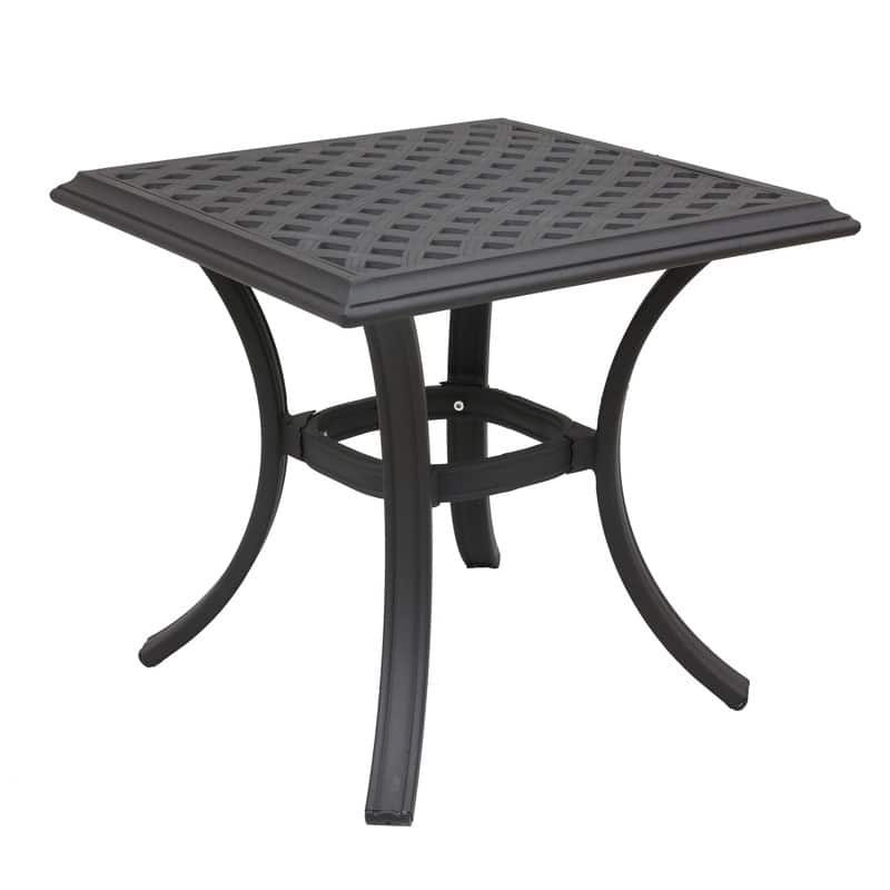 Torino Aluminum 21 Inch Standard End Table