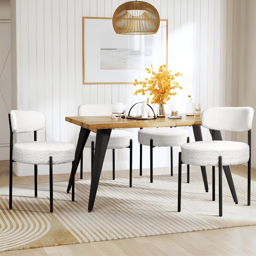 White Set of 4 Dining Chairs Bed Bath Beyond