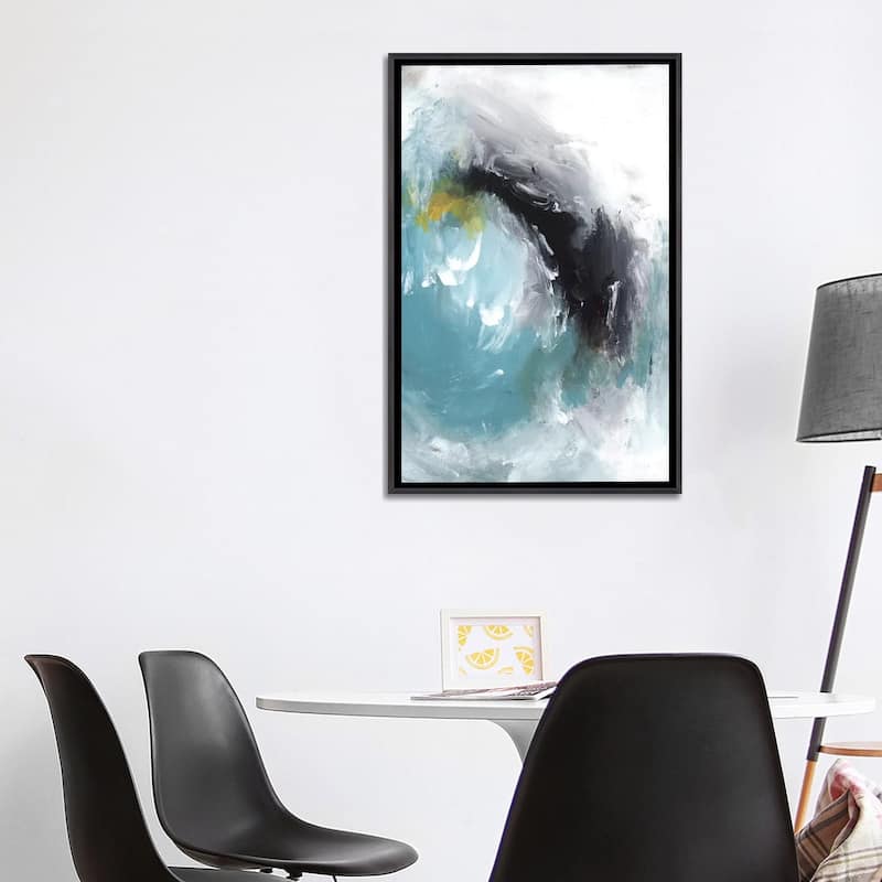 "Aquamarine I" by PI Studio Framed