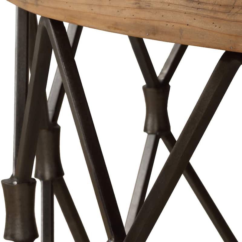 Uttermost Chain Reaction Wooden Coffee Table - 54"W x 17"H x 54"D