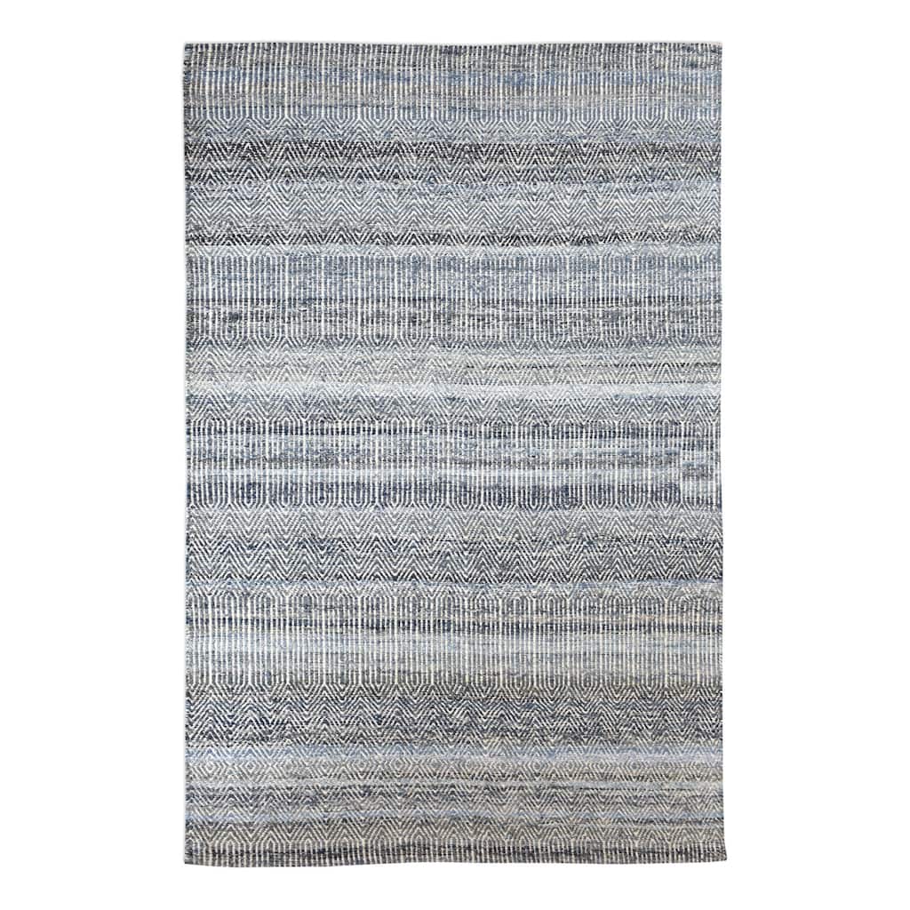 Uttermost Bolivia 9' x 12' Rectangle Cotton Transitional Area Rug - Blue